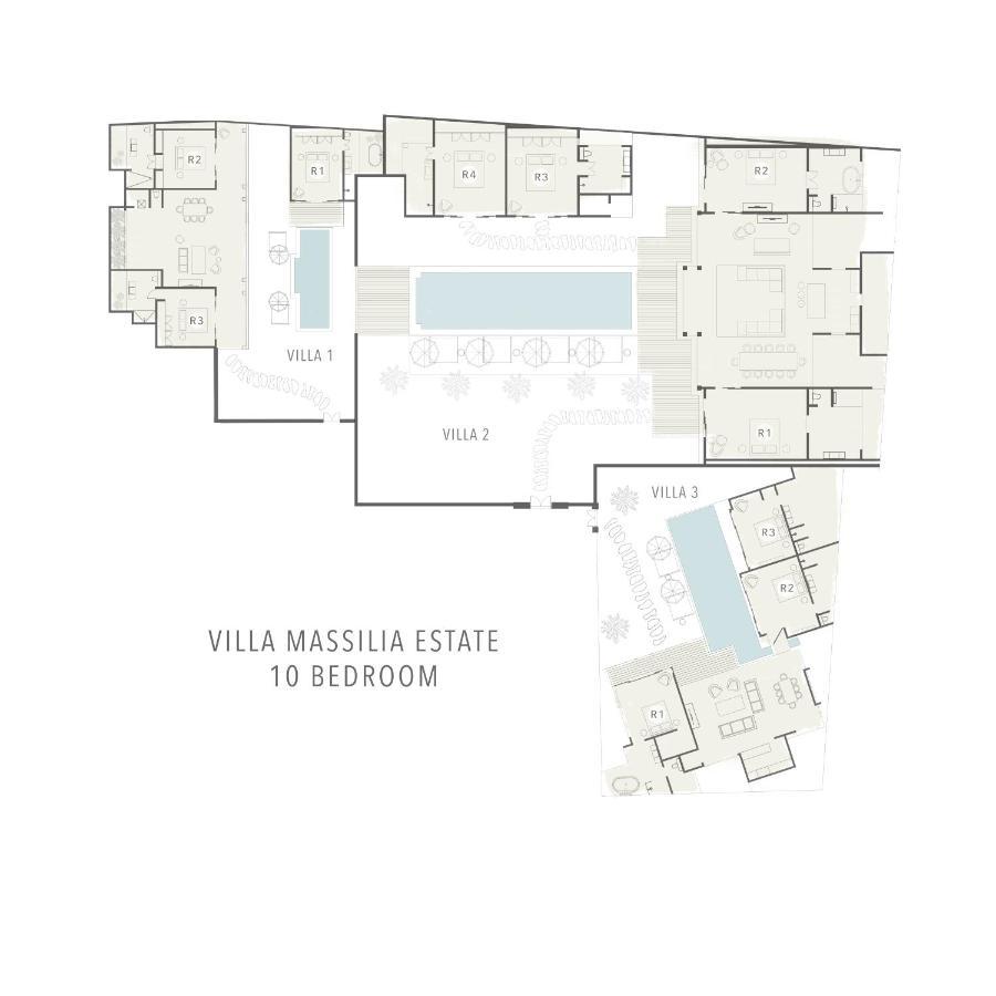 Villa Massilia Bali Seminyak Eksteriør bilde
